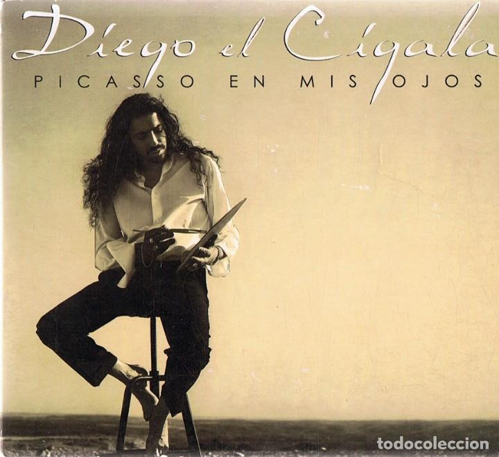 CDs de m&uacute;sica: DIEGO EL CIGALA &uml;PICASSO EN MIS OJOS&uml; (CD) - Foto 1