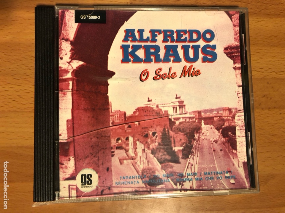 CDs de m&uacute;sica: Cd Alfredo kraus o sole mio - Foto 1