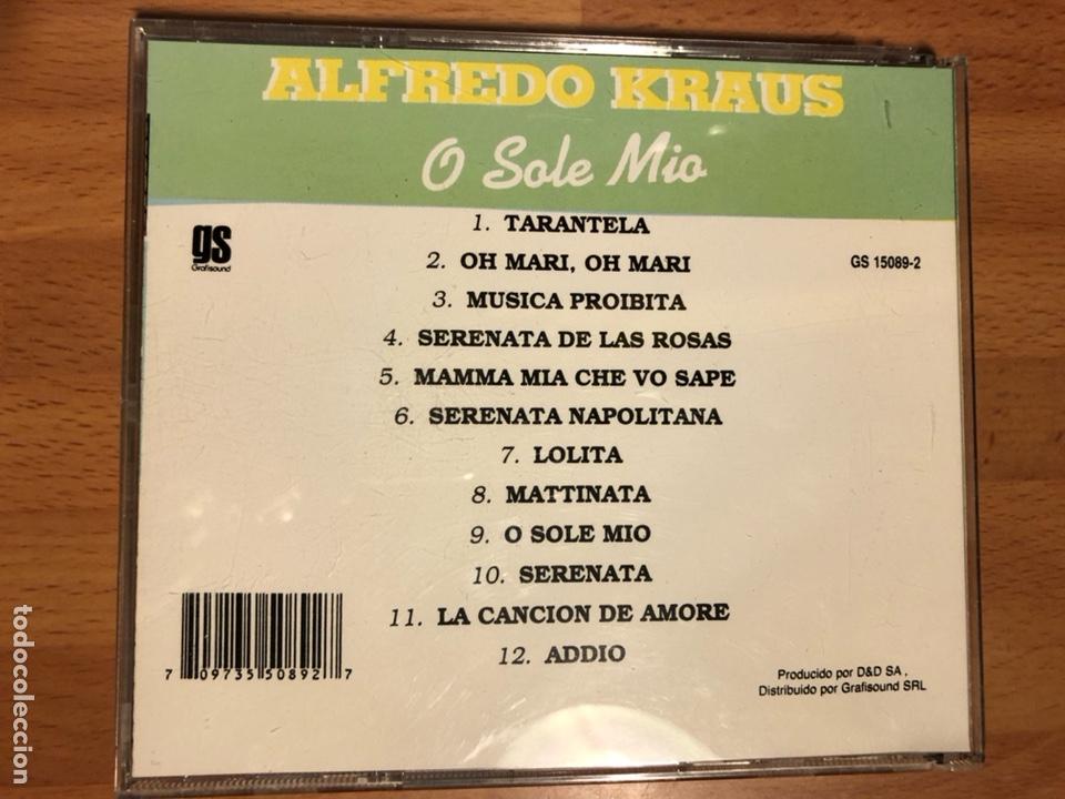 CDs de m&uacute;sica: Cd Alfredo kraus o sole mio - Foto 2