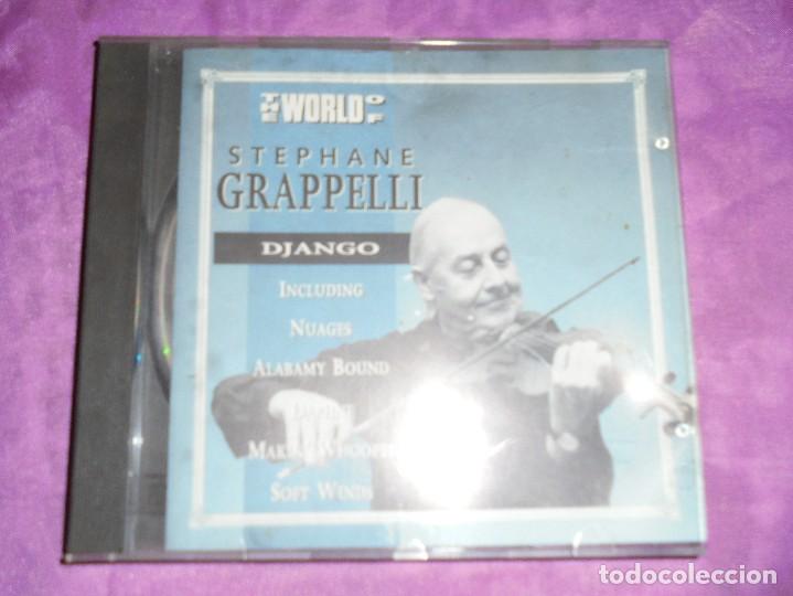 CDs de m&uacute;sica: THE WORLD OF STEPHANE GRAPPELLI / DJANGO. TRACE 1992. CD. IMPECABLE - Foto 1
