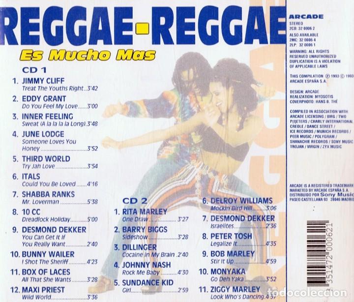 CDs de m&uacute;sica: REGGAE - REGGAE ES MUCHO M&Aacute;S  (2 CD) - Foto 2