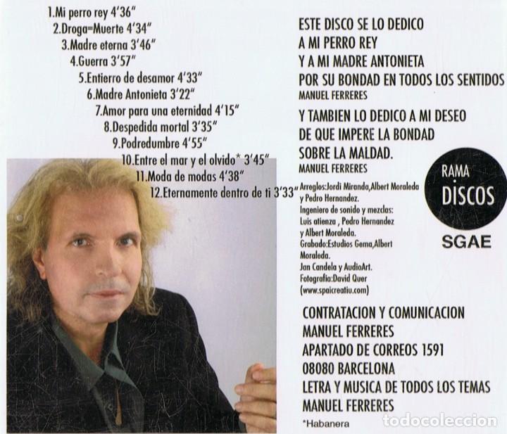 CDs de m&uacute;sica: MANUEL FERRERES &uml;VIVO&uml; (CD) - Foto 2