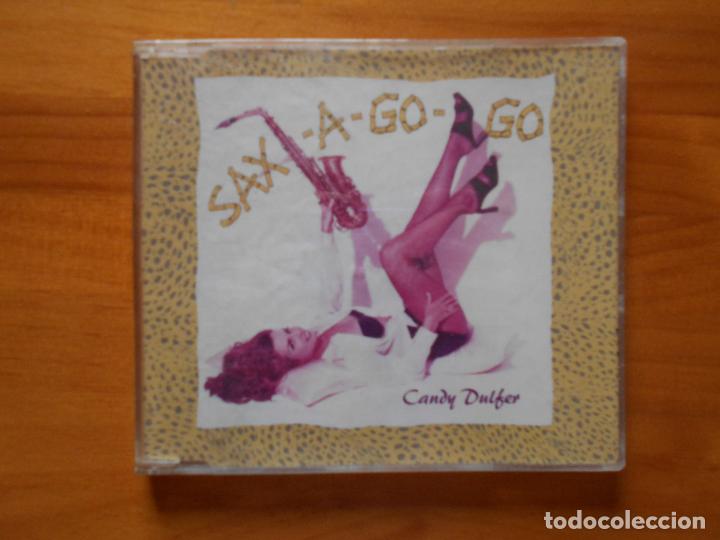 CDs de m&uacute;sica: CD SINGLE CANDY DULFER - SAX-A-GO-GO (AX) - Foto 1