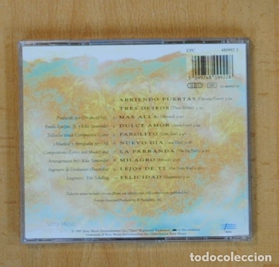 CDs de m&uacute;sica: GLORIA ESTEFAN - ABRIENDO PUERTAS - CD - Foto 2