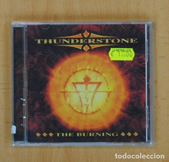 CDs de m&uacute;sica: THUNDERSTONE - THE BURNING - EDICION JAPONESA - CD - Foto 1