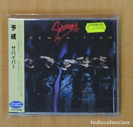 CDs de m&uacute;sica: SURVIVOR - PREMONITION - EDICION JAPONESA - CD - Foto 1