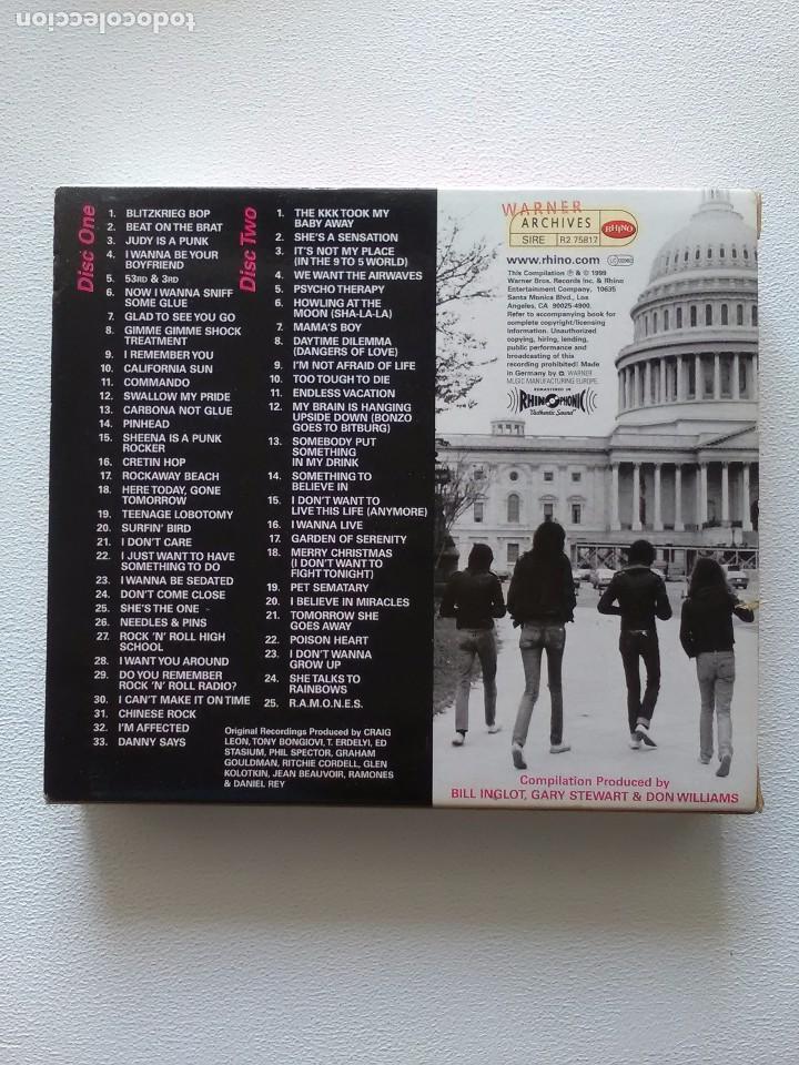 CDs de m&uacute;sica: CD DOBLE RAMONES ANTOLOGY - Foto 2