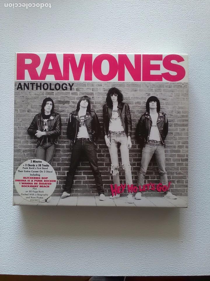 CDs de m&uacute;sica: CD DOBLE RAMONES ANTOLOGY - Foto 1