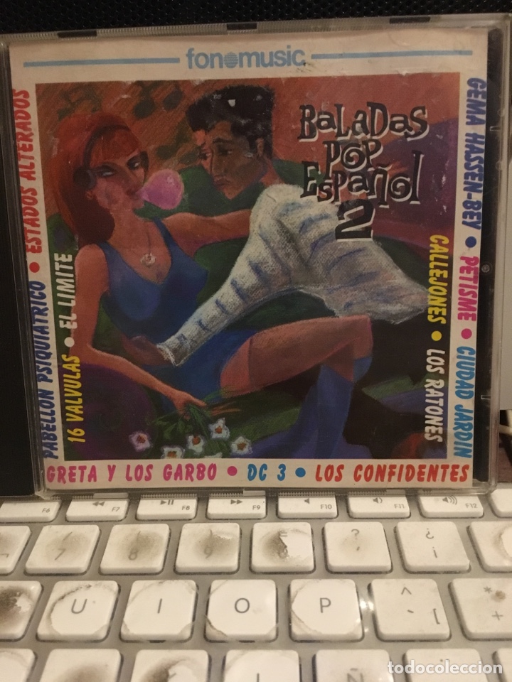 CDs de m&uacute;sica: BALADAS POP ESPA&Ntilde;OL VOL 2-1993 - Foto 1