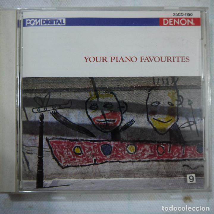 CDs de m&uacute;sica: YOUR PIANO FAVOURITES - CD 1986