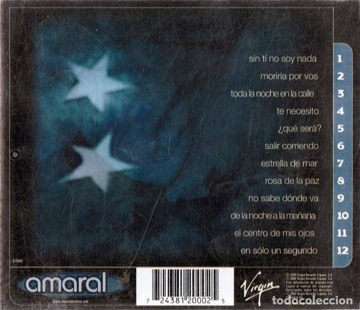 CDs de m&uacute;sica: AMARAL &uml;ESTRELLA DE MAR&uml; (CD) - Foto 2