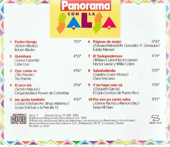 CDs de m&uacute;sica: PANORAMA CON LA SALSA VOLUME 1  (CD) - Foto 2