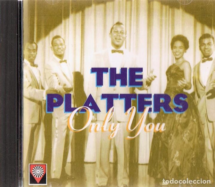 CDs de m&uacute;sica: THE PLATTERS &uml;ONLY YOU&uml; (CD) - Foto 1