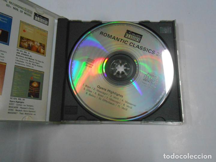 CDs de m&uacute;sica: ROMANTIC CLASSICS 24. OPERA HIGHLIGHTS. CD. TDKCD7 - Foto 3