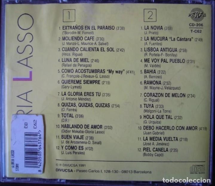 CDs de m&uacute;sica: Gloria Lasso - Story - 2xCD - Foto 2