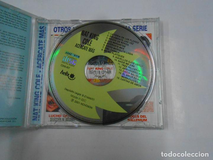 CDs de m&uacute;sica: ACERCATE MAS. NAT KING COLE EN ESPA&Ntilde;OL. CD. TDKCD7 - Foto 2