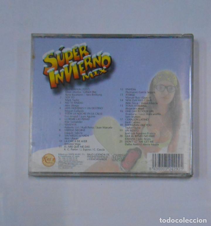 CDs de m&uacute;sica: SUPER INVIERNO MIX. 21 SUPER EXITOS. CD. TDKCD7 - Foto 3