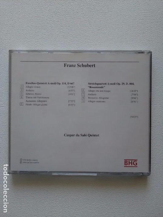 CDs de m&uacute;sica: CD MUSICA CL&Aacute;SICA SCHUBERT - Foto 2