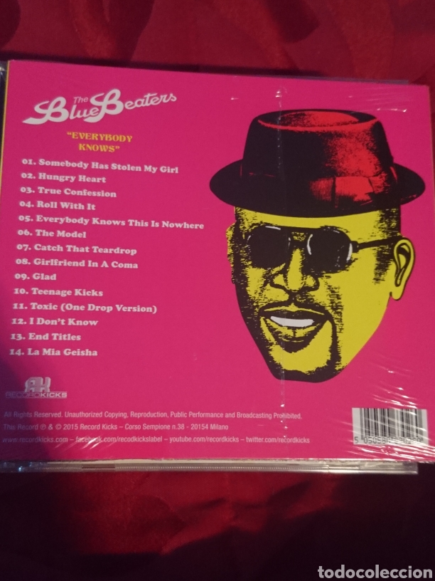 CDs de m&uacute;sica: The bluebeaters everybody knows. Nuevo - Foto 2