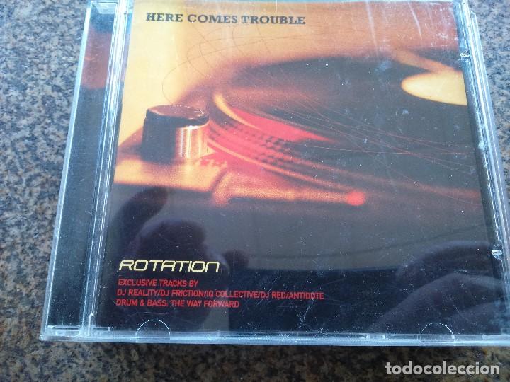 CDs de m&uacute;sica: CD -- HERE COMES TROUBLE - ROTATION -- 7 TEMAS -- - Foto 1