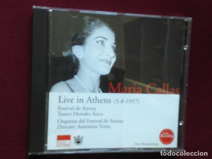 CD de M&uacute;sica: Maria Callas-Orquesta Del Festival De Atenas, Antonino Votto-Live In Athens 5-8-1957 (cd)
