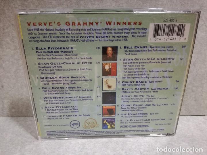 CDs de m&uacute;sica: CD - VERVE GRAMMY WINNERS - Foto 3