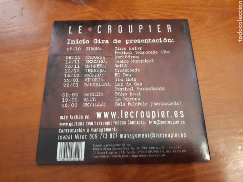 CDs de m&uacute;sica: Le Croupier. Cd promocional - Foto 2