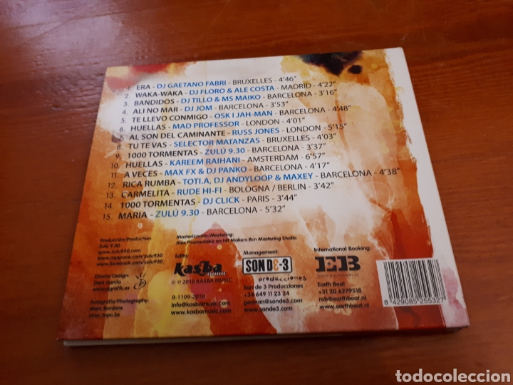 CDs de m&uacute;sica: Zul&uacute; 9.30. Remixes. - Foto 2