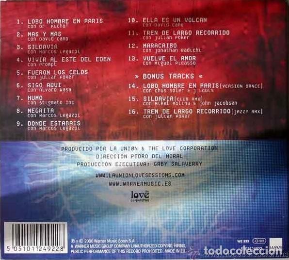 CDs de m&uacute;sica: La Union - Love Sessions - CD digipack - Foto 2