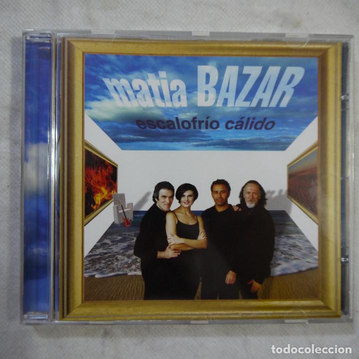 CDs de m&uacute;sica: MATIA BAZAR - ESCALOFR&Iacute;O C&Aacute;LIDO - CD 2000 - Foto 1