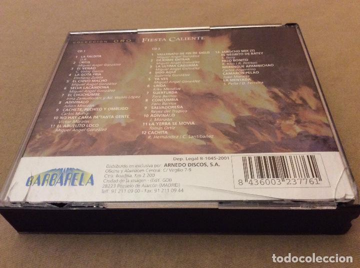 CDs de m&uacute;sica: FIESTA CALIENTE 2 CDS. 2001. - Foto 2