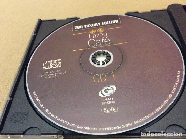CDs de m&uacute;sica: Latino cafe. 2 cd luxury edition. 2003. - Foto 3