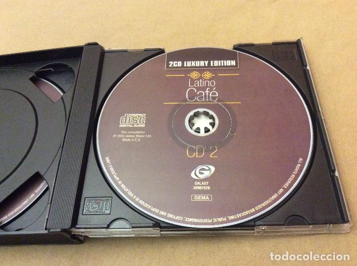 CDs de m&uacute;sica: Latino cafe. 2 cd luxury edition. 2003. - Foto 4