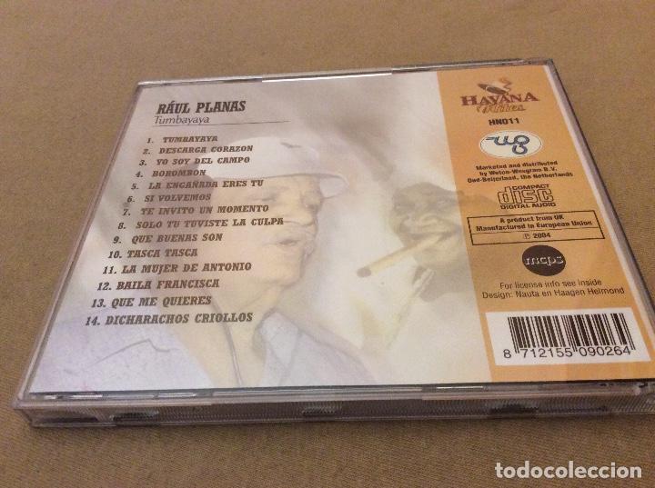 CDs de m&uacute;sica: Raul planas. Tumbayaya. 2004. - Foto 2