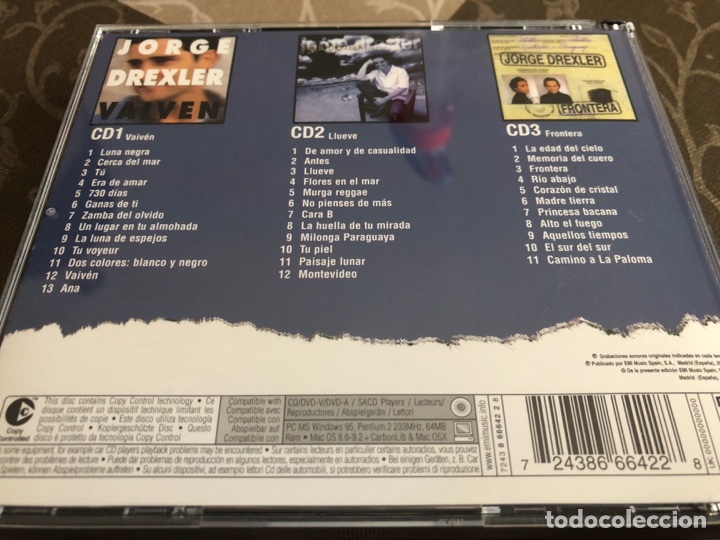 CDs de m&uacute;sica: CD FUNDAMENTALES JORGE DREXLER - Foto 2