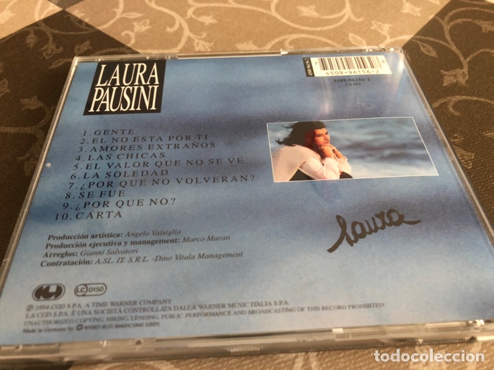 CDs de m&uacute;sica: CD LAURA PAUSINI 1994 - Foto 2