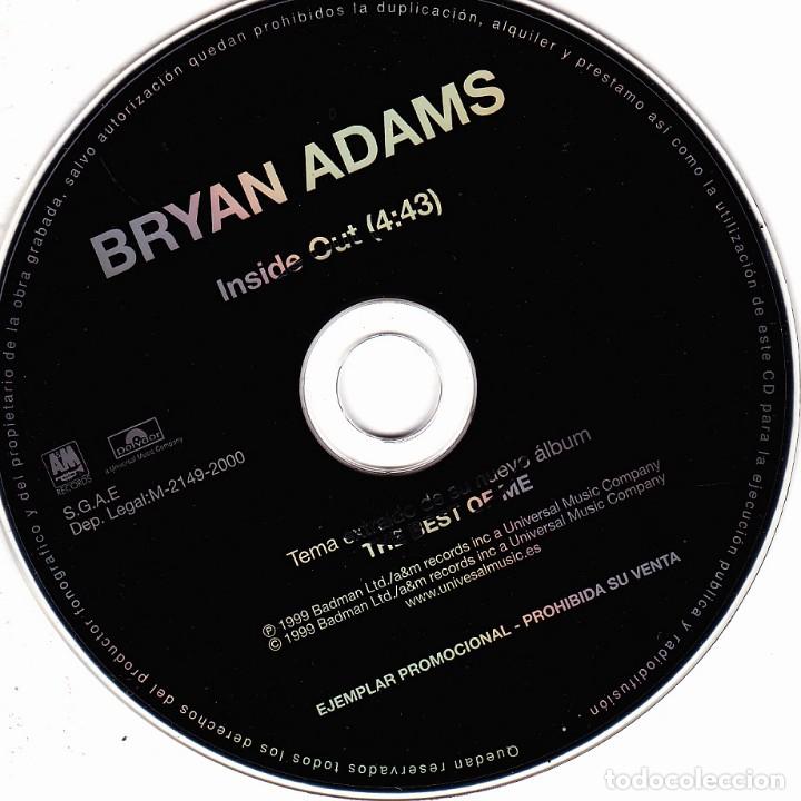 bryan adams - inside out cd single sin portada - Buy CD's of Pop Music on todocoleccion