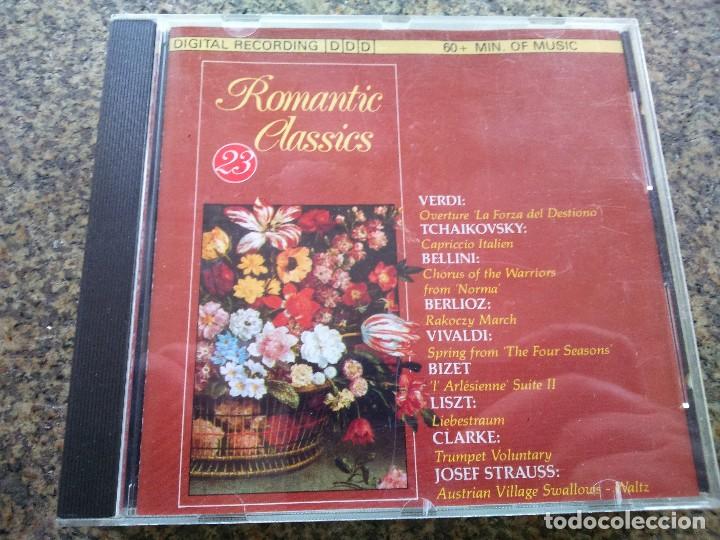 CDs de m&uacute;sica: CD -- ROMANTIC CLASSICS N&ordm; 23 -- 11 TEMAS -- - Foto 1