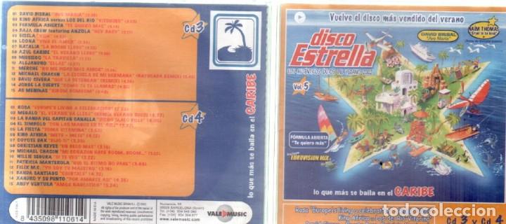 CDs de m&uacute;sica: DISCO ESTRELLA. CD 3 Y CD 4. VV.AA  CD-DOBLE-387 - Foto 1