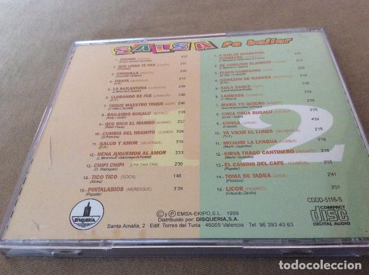 CDs de m&uacute;sica: Salsa pa bailar. 30 exitos. 2cd. 1999 - Foto 2