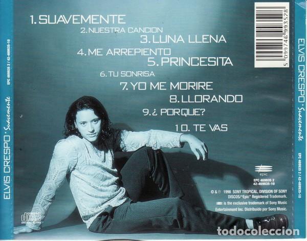 CDs de m&uacute;sica: Elvis Crespo - Suavemente - CD - Foto 2