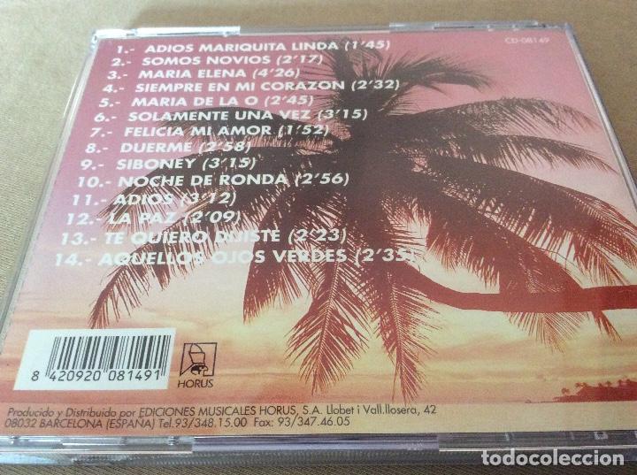 CDs de m&uacute;sica: Corazon de bolero. 101 strings. 1994. - Foto 2