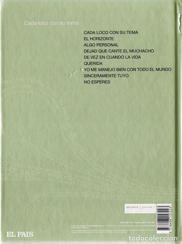CDs de m&uacute;sica: SERRAT &uml;CADA LOCO CON SU TEMA&uml;N&ordm; 4 ( LIBRO CD) - Foto 2