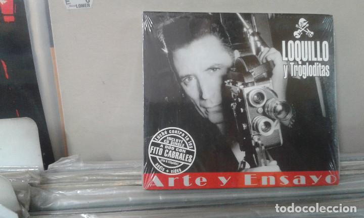 CDs de M&uacute;sica: arte y ensayo,edicion con cd single ,loquillo y fito cabrales,precintado