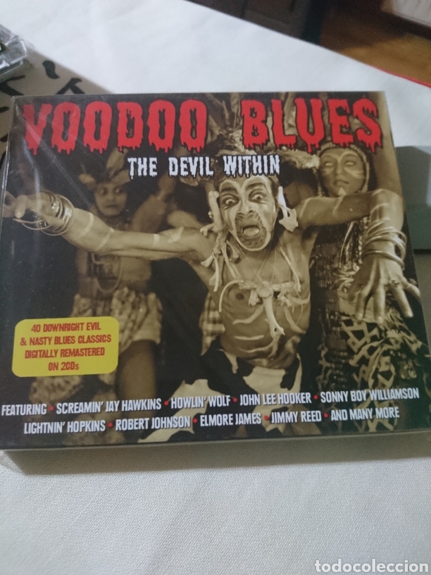 CDs de m&uacute;sica: VOODOO BLUES THE DEv IL WITHIN. 2 cds. Precintado - Foto 1