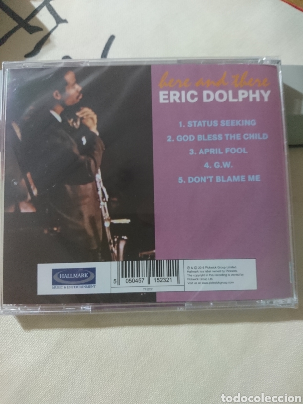 CDs de m&uacute;sica: here and there. Eric Dolphy...Precintado - Foto 2