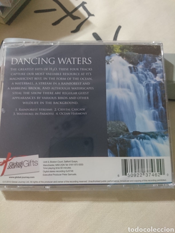 CDs de m&uacute;sica: Dancing Waters. Nature recordings Precintado - Foto 2