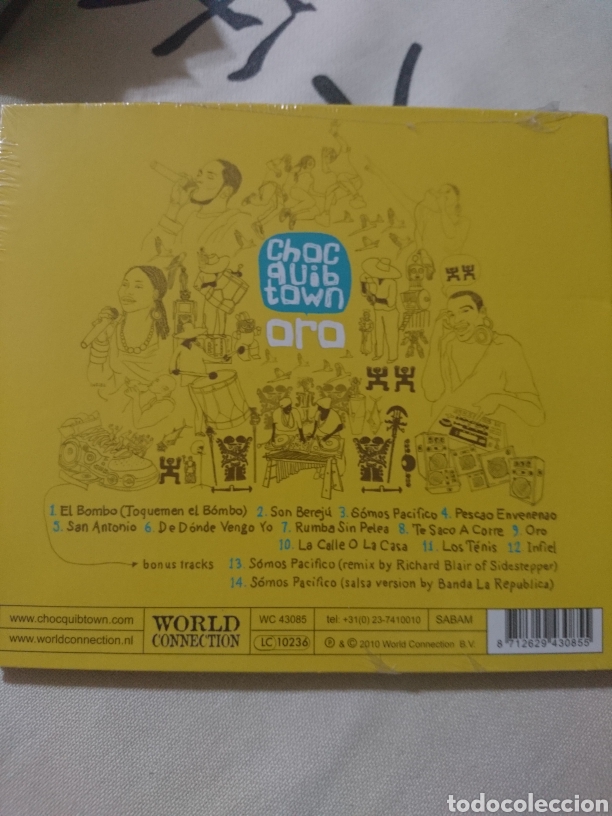 CDs de m&uacute;sica: Choc quib town. Oro. Precintado - Foto 2