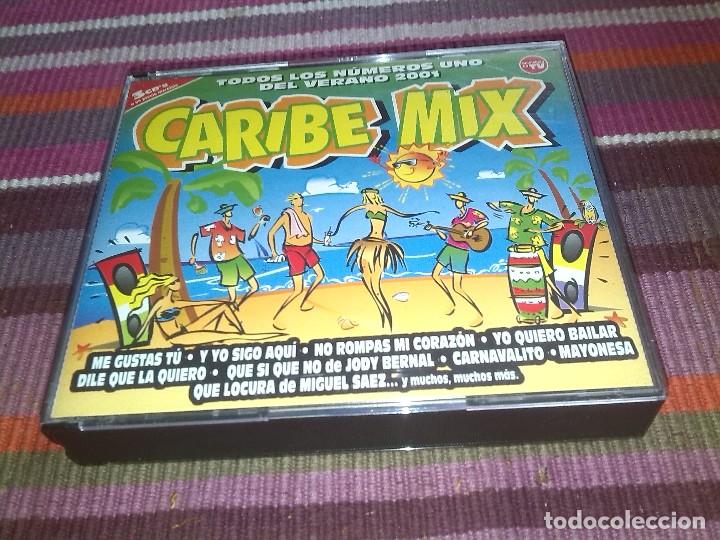 CDs de m&uacute;sica: CARIBE MIX 2001 PACK 3 CDs BLANCO Y NEGRO - Foto 1