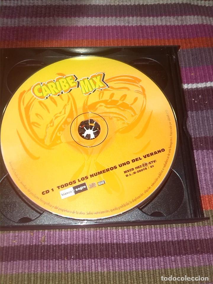 CDs de m&uacute;sica: CARIBE MIX 2001 PACK 3 CDs BLANCO Y NEGRO - Foto 2